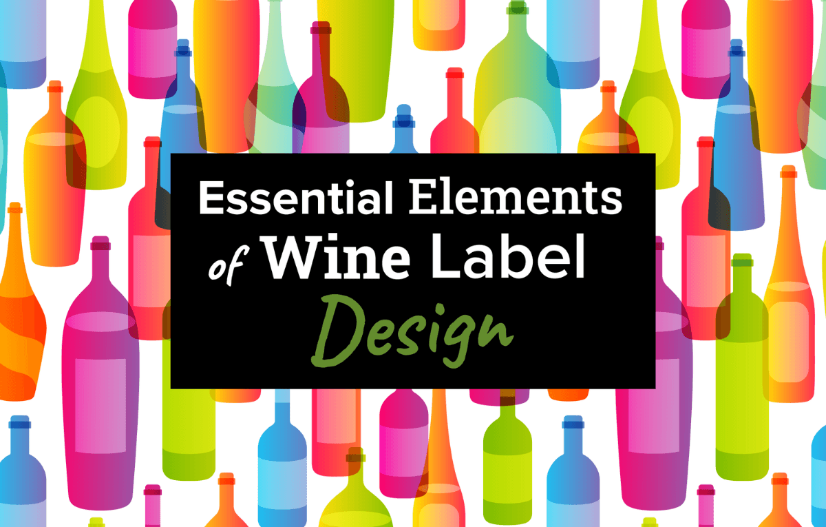 Wine label design
